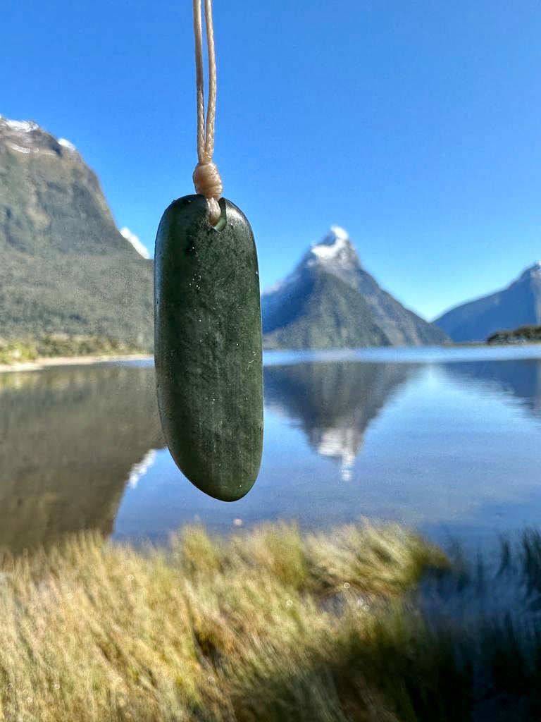 Pounamu 40x13mm (P019)