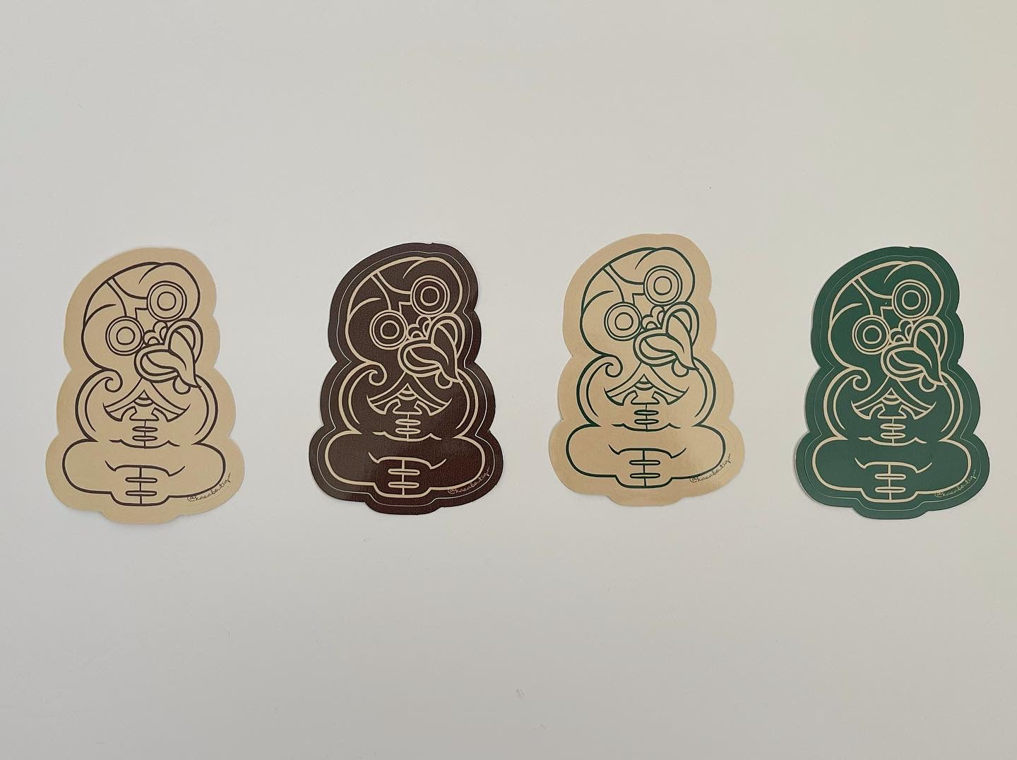 Hei Tiki Stickers