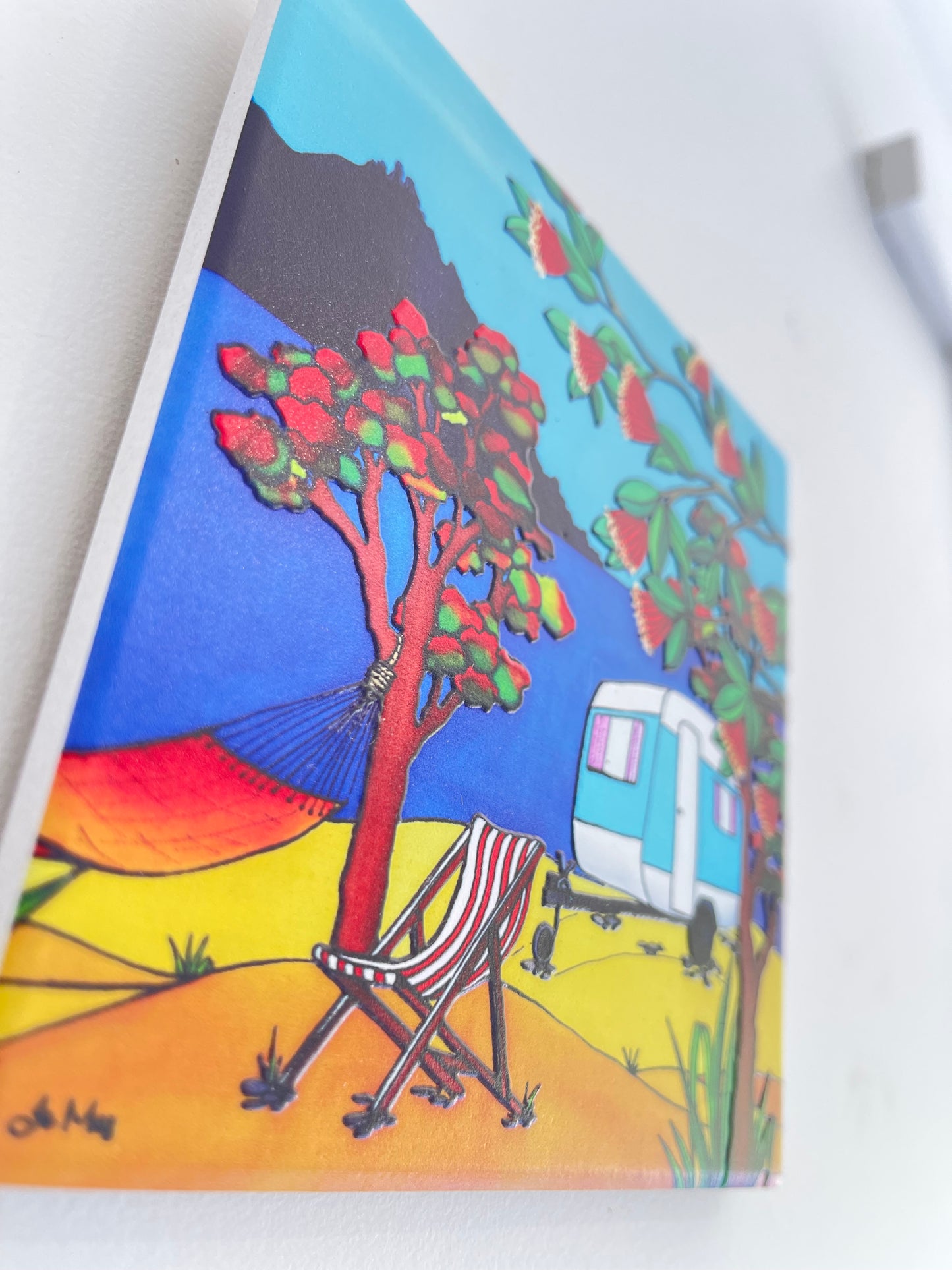 Square Tile (3D) - Caravan