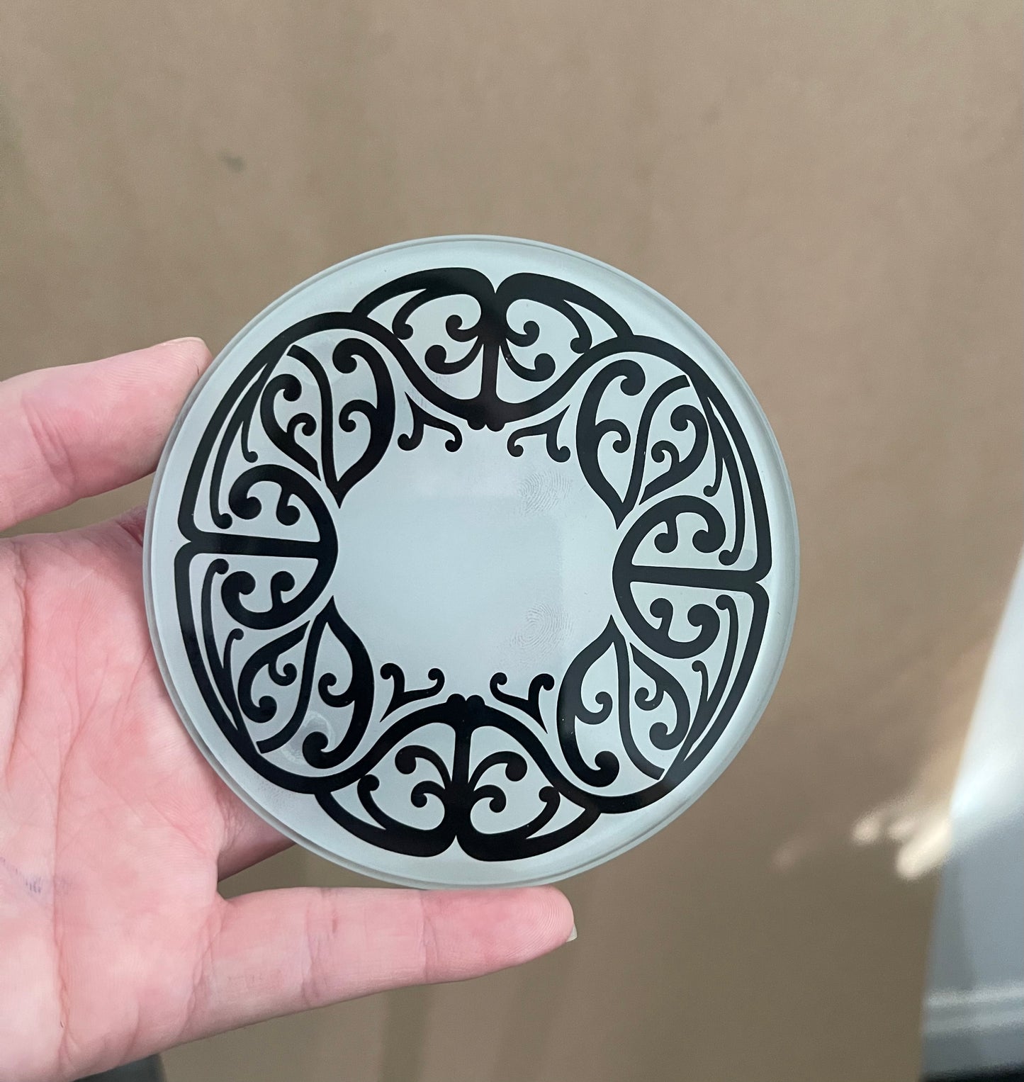 Glass Coasters (B&W)