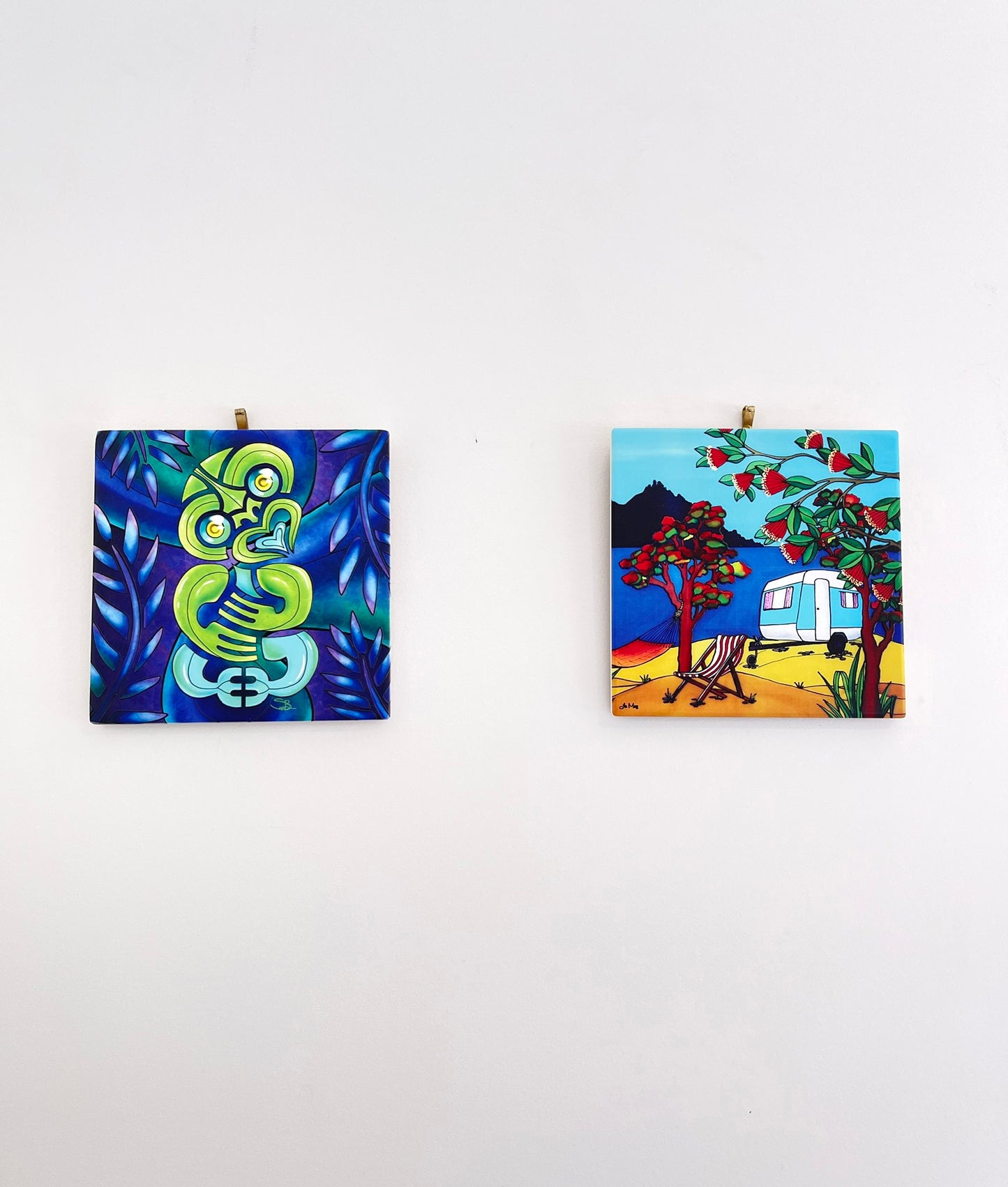 Square Tile (3D) - Caravan