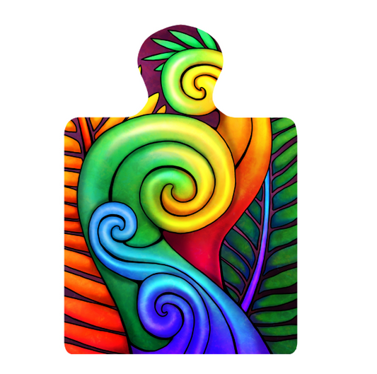 Trivet Tile - Bright Koru