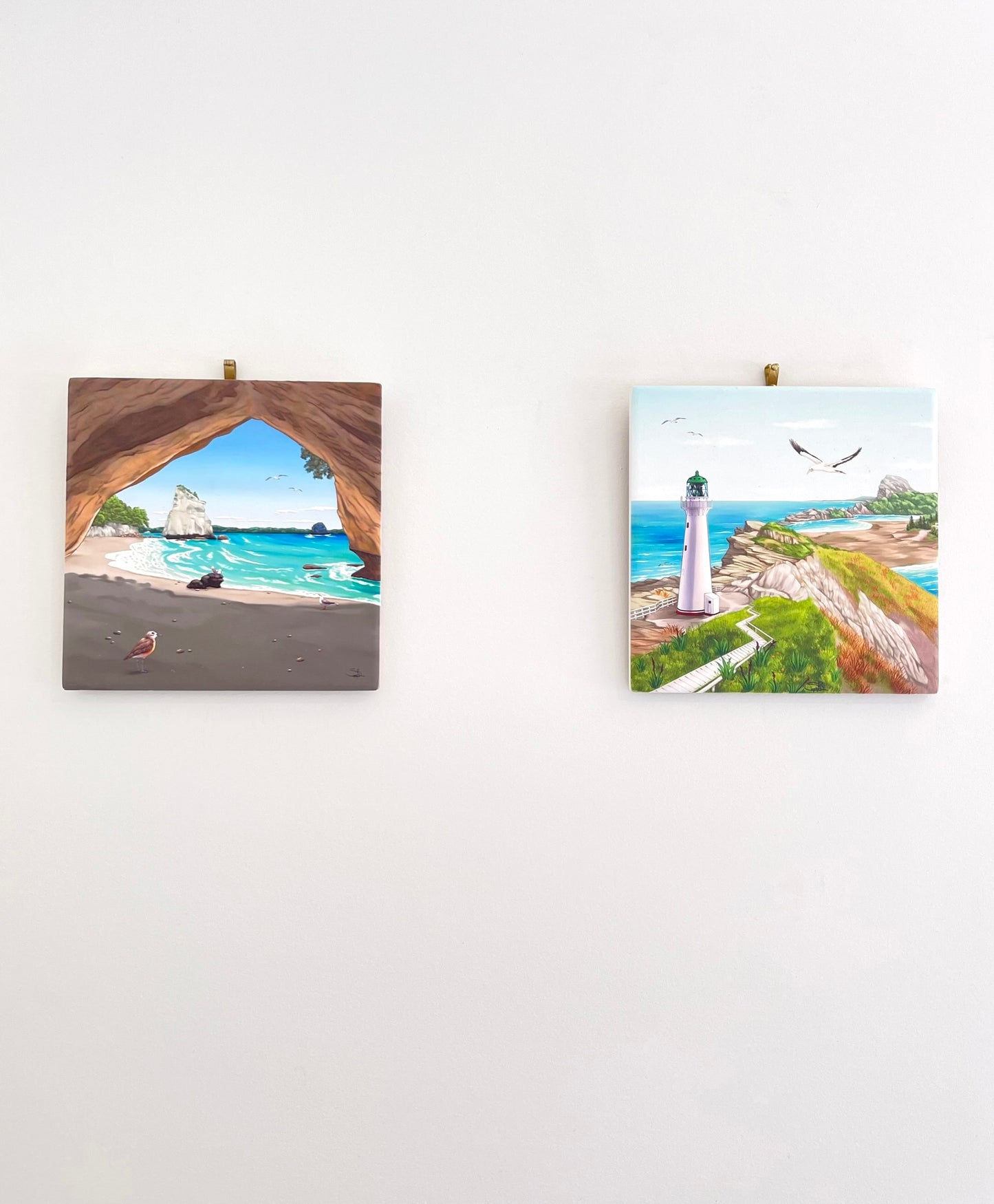 Square Tile (3D) - Cathedral Cove