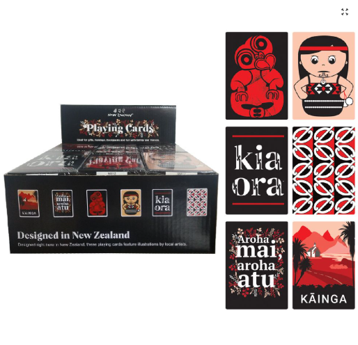 Playing Cards NZ Māori Culture 6ast