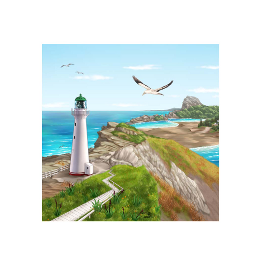 Square Tile (3D) - Castle Point