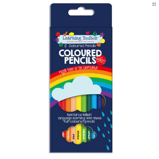 Reo Māori Colour Pencils 12pc