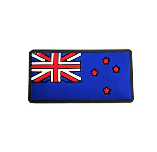 New Zealand Flag Shoe Charm
