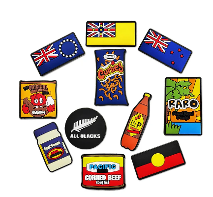 New Zealand Flag Shoe Charm