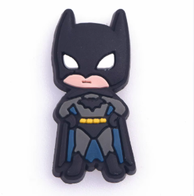 Batman/woman Shoe Charm (2 options)
