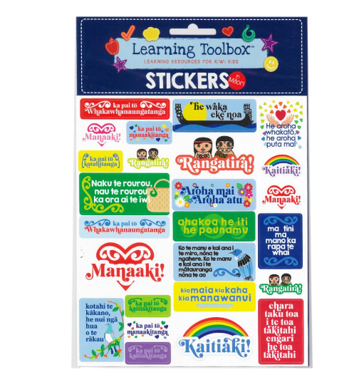 Reo Māori Reward Stickers