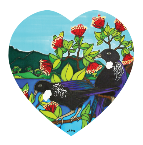 Heart Tile (3D) - Tūī