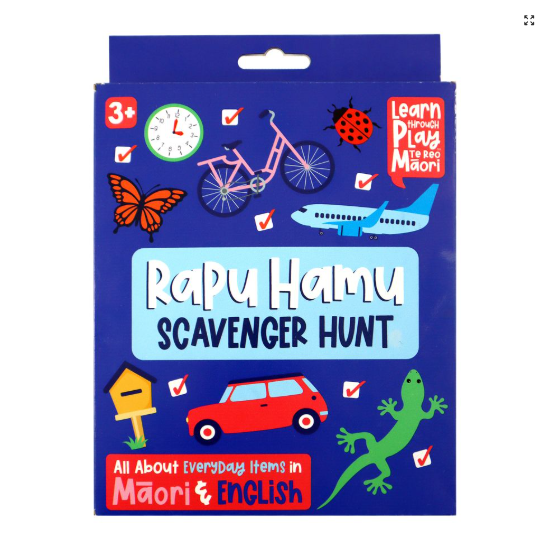 Reo Māori Rapu Hamu (Scavenger Hunt) Game