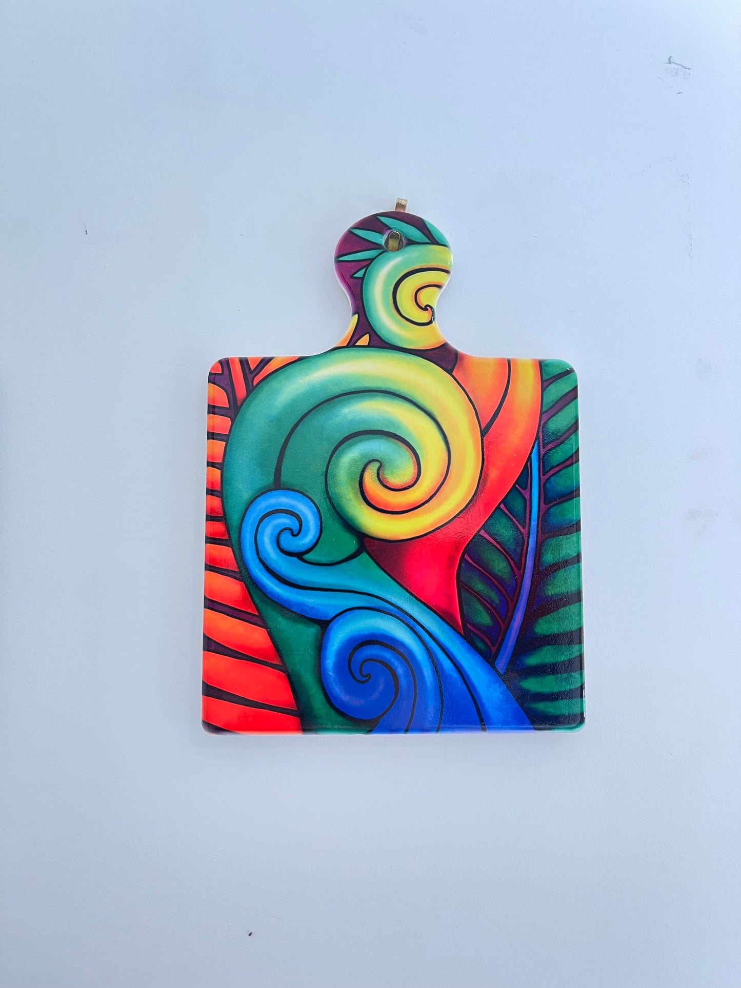 Trivet Tile - Bright Koru