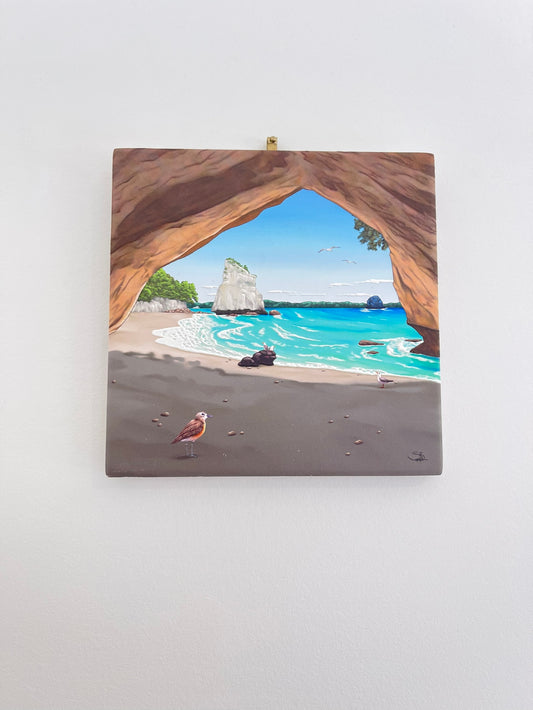 Square Tile (3D) - Cathedral Cove