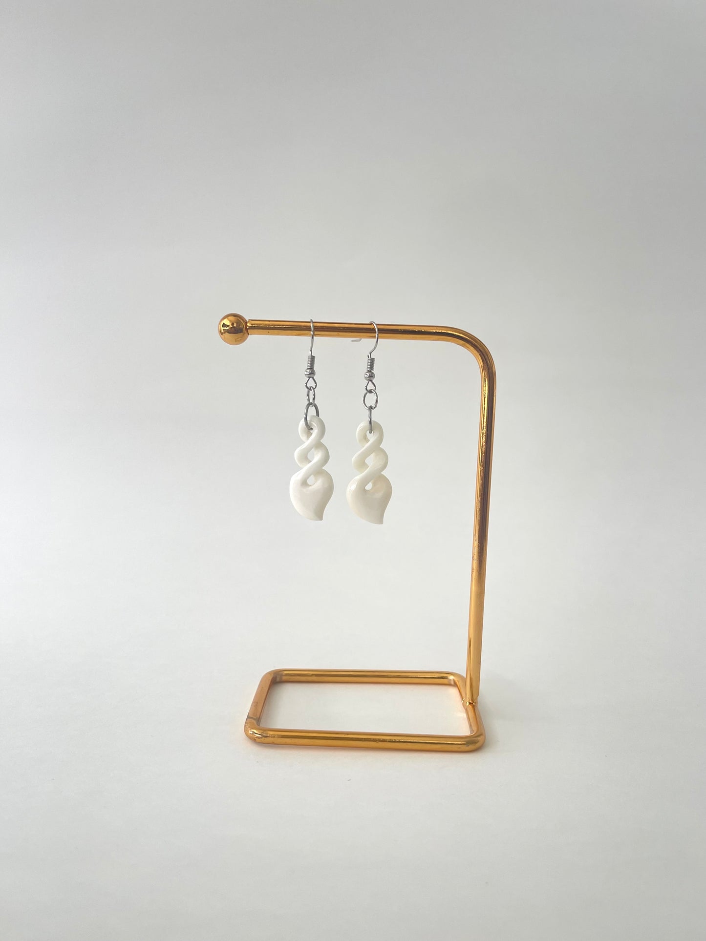 Pikorua Twist Bone Earrings