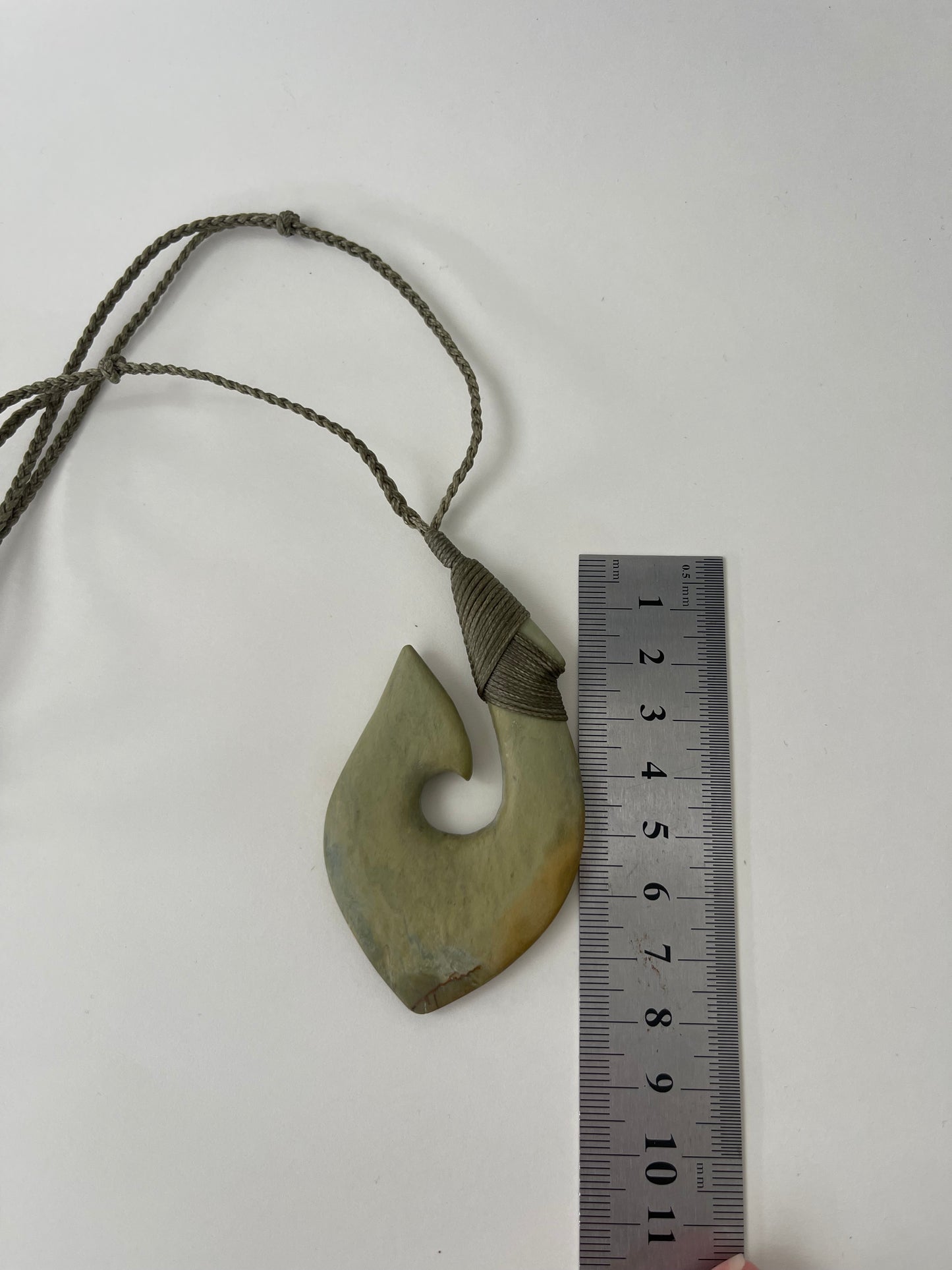 Pounamu Hei Matau (Hook) Necklace