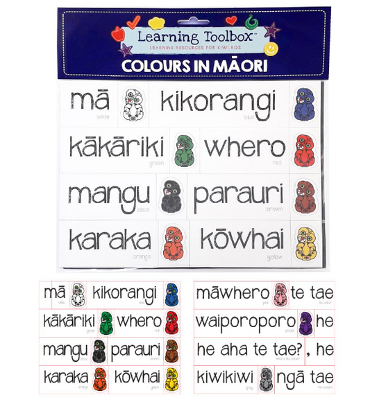 Colours in Māori Magnets