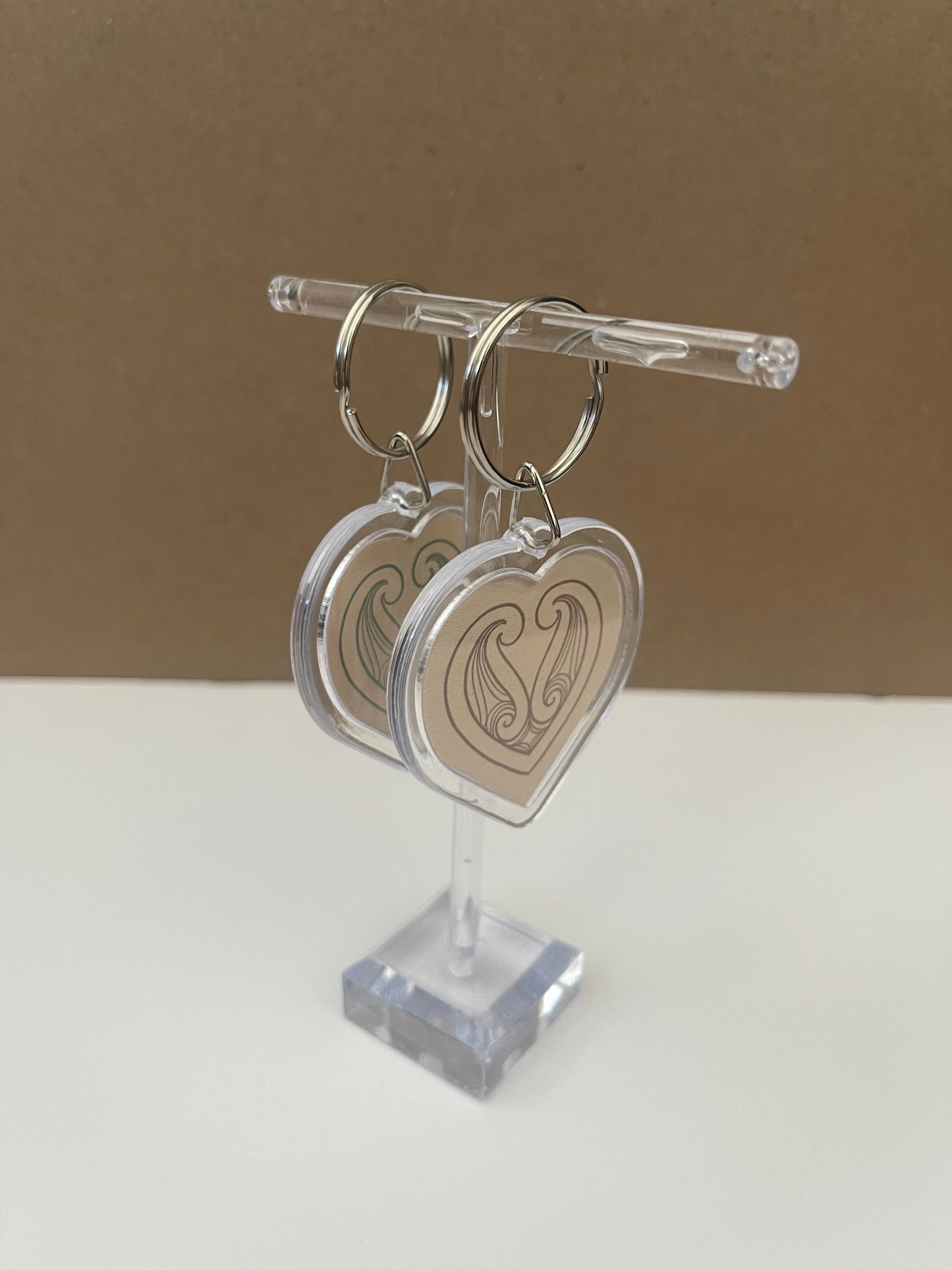 Heart Keyrings