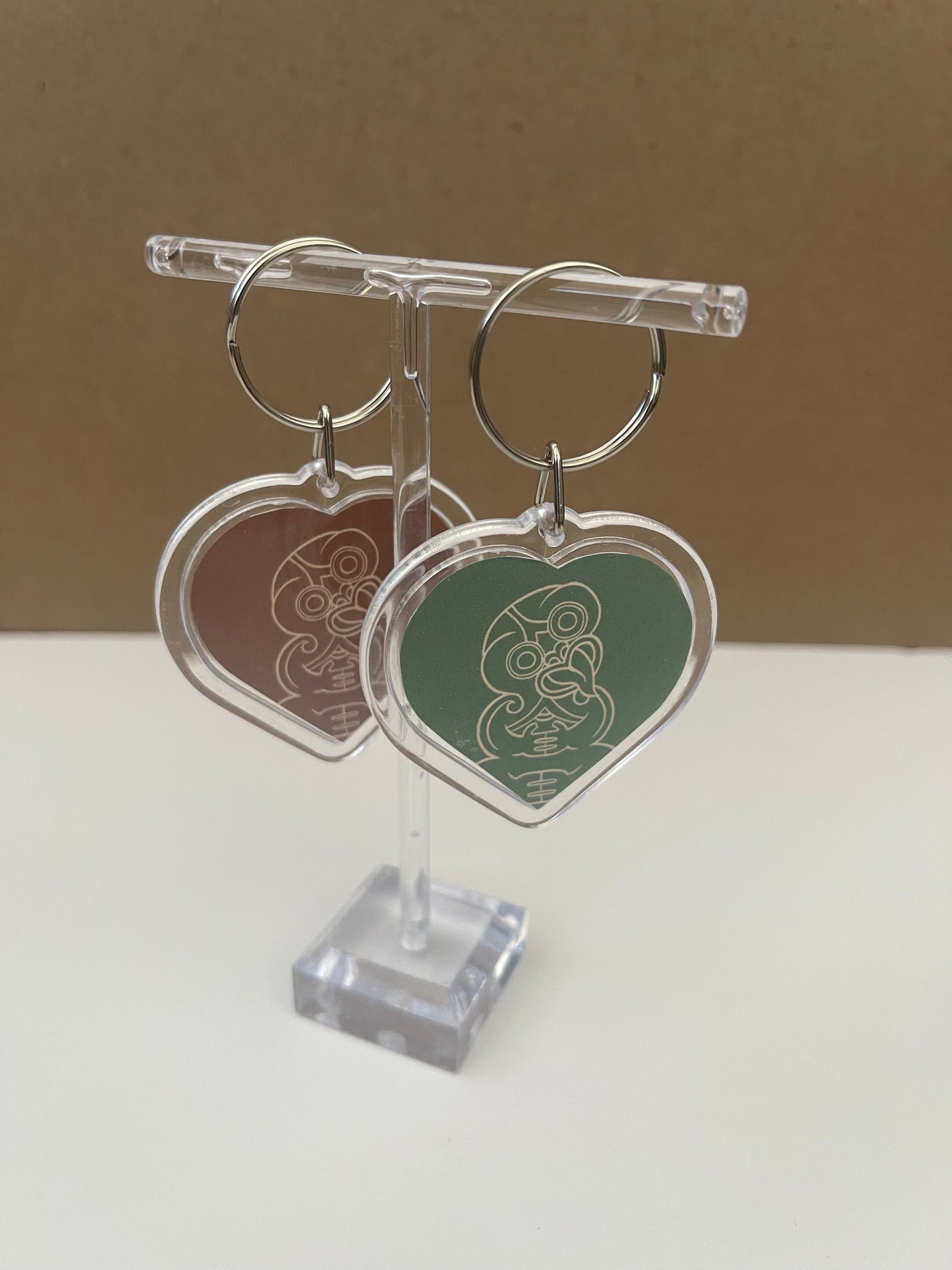 Heart Keyrings