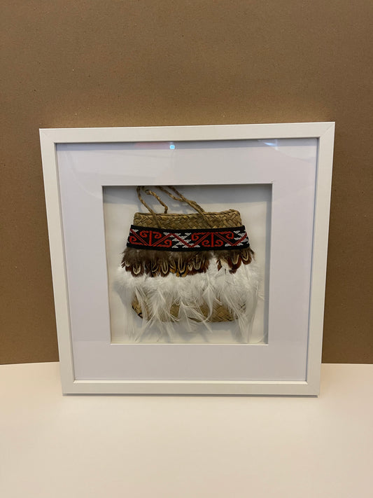 Framed Kete (30x30cm)