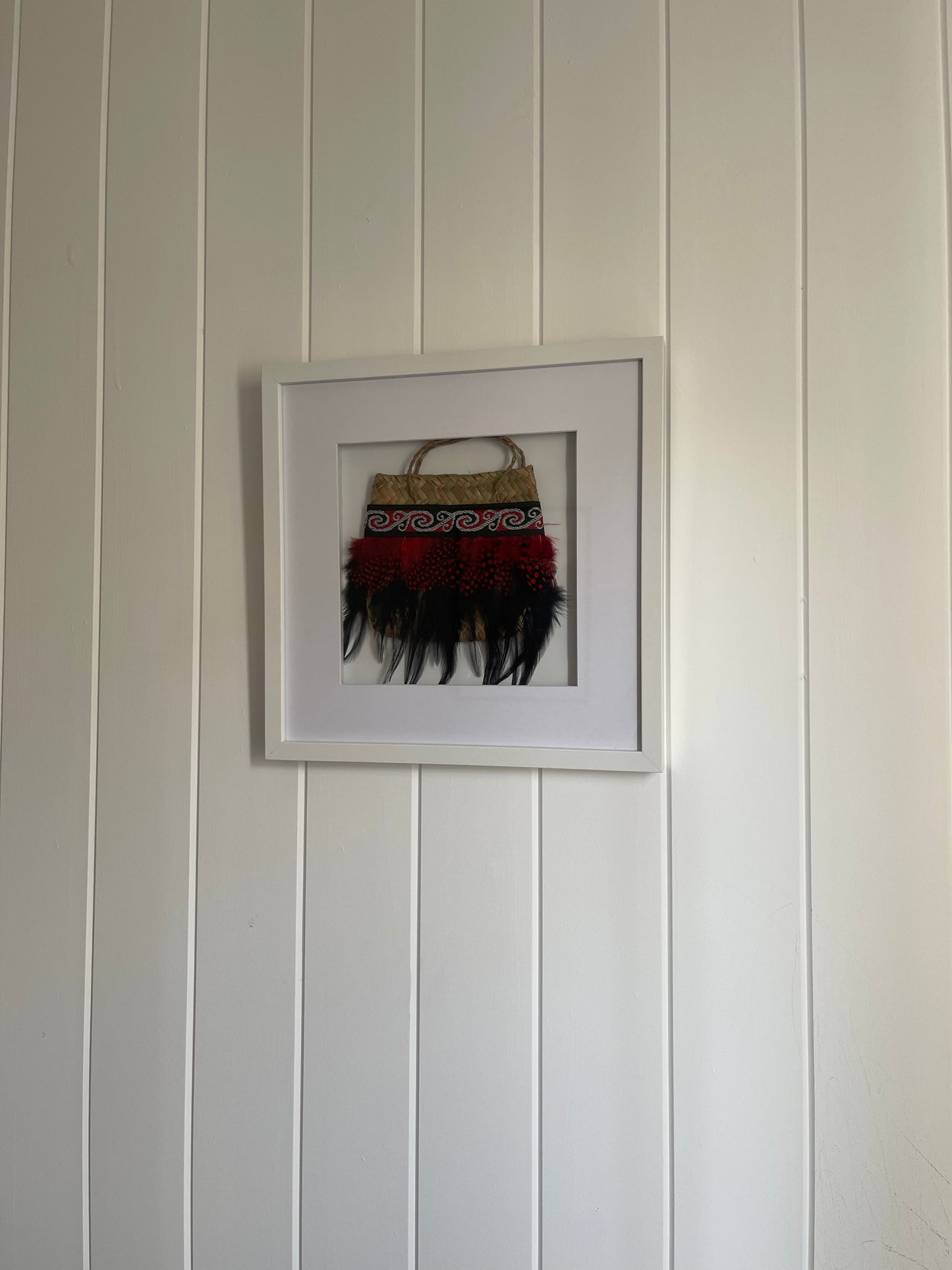 Framed Kete (30x30cm)