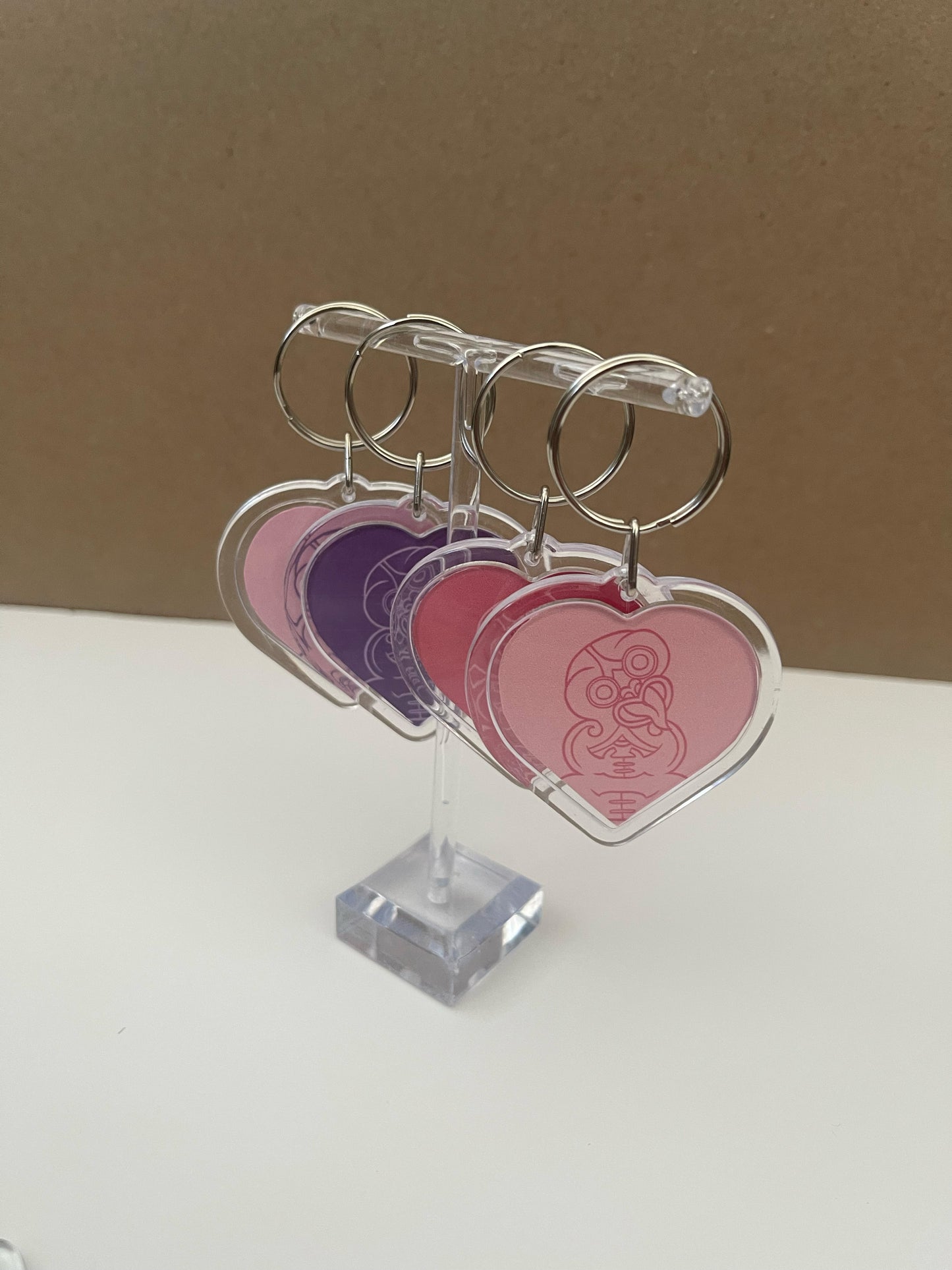 Heart Keyrings