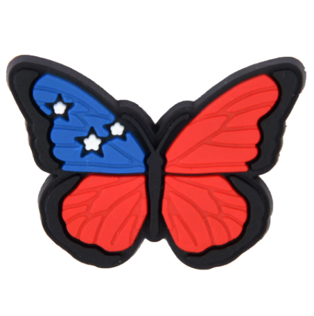 Samoan Butterfly Shoe Charm