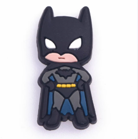 Batman/woman Shoe Charm (3 options)