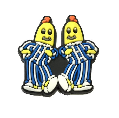 Bananas in Pajamas Shoe Charm